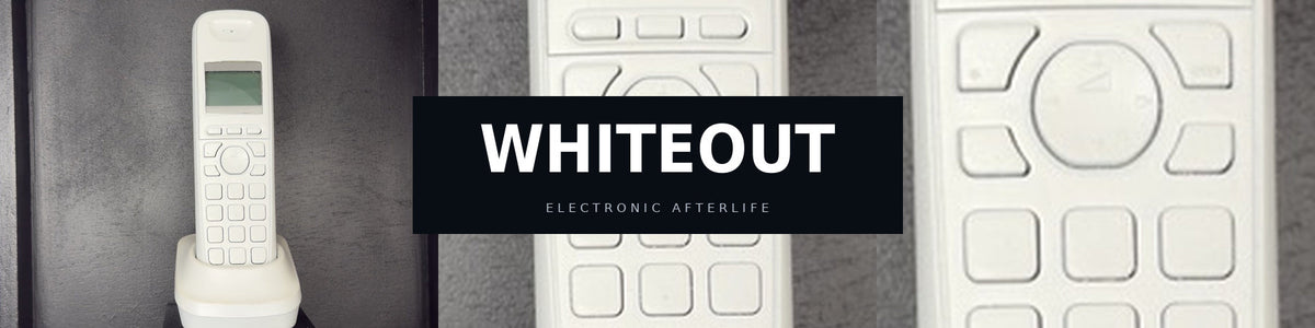 WHITEOUT Electronic Afterlife collection header featuring EA 128A