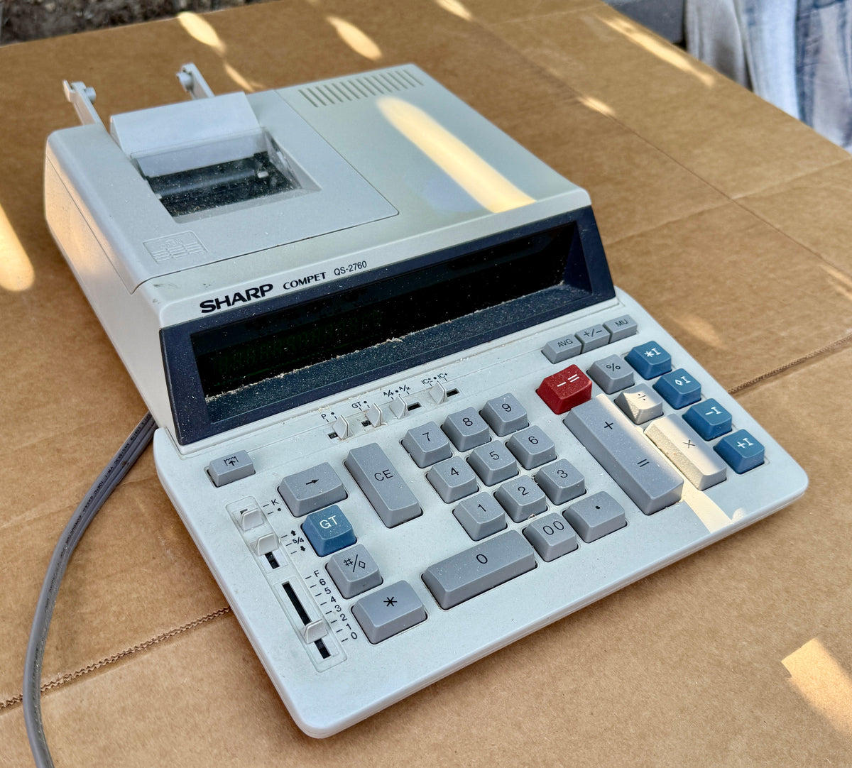 1990's Sharp Adding Machine