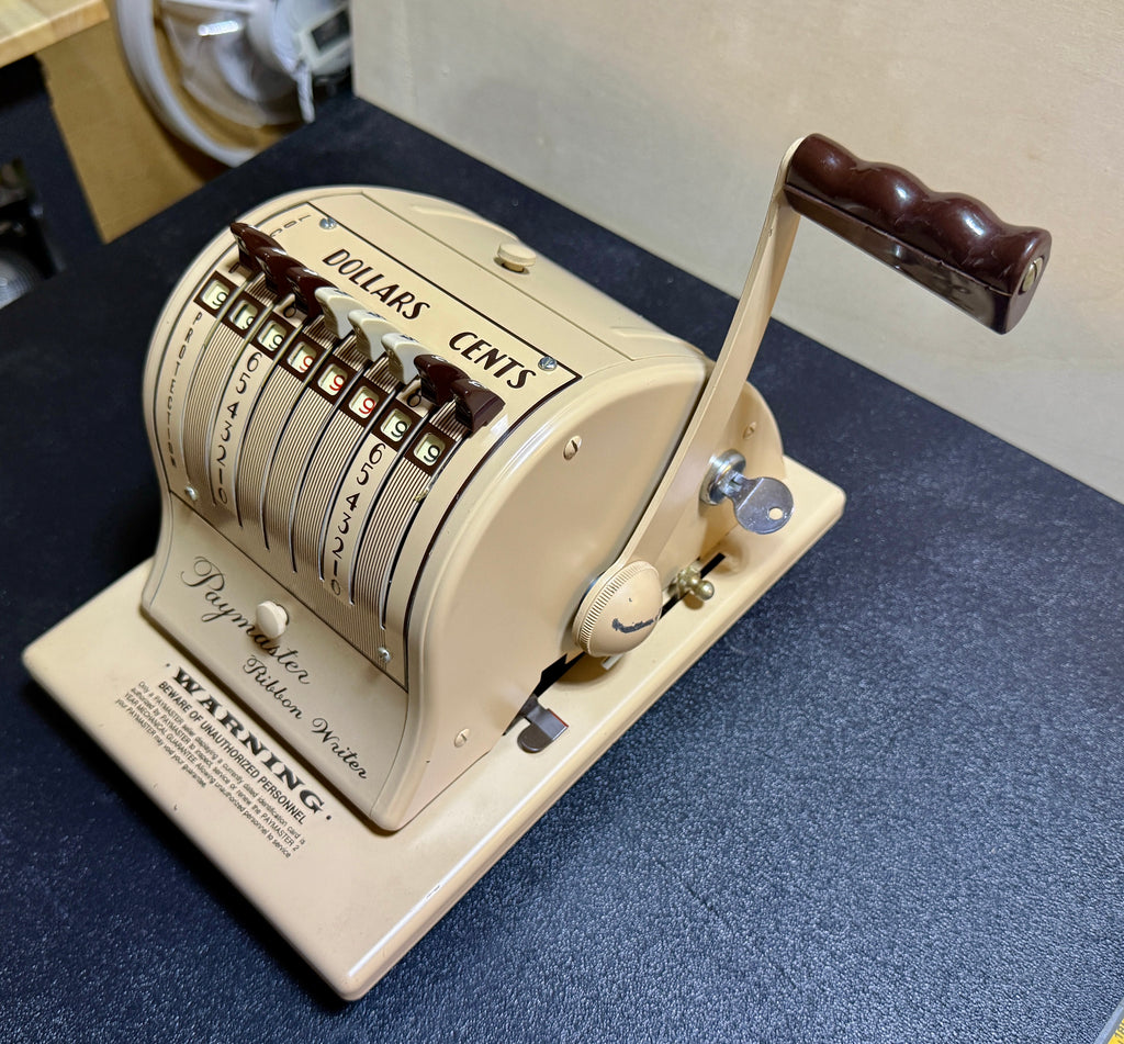 1960's Paymaster Check Writer