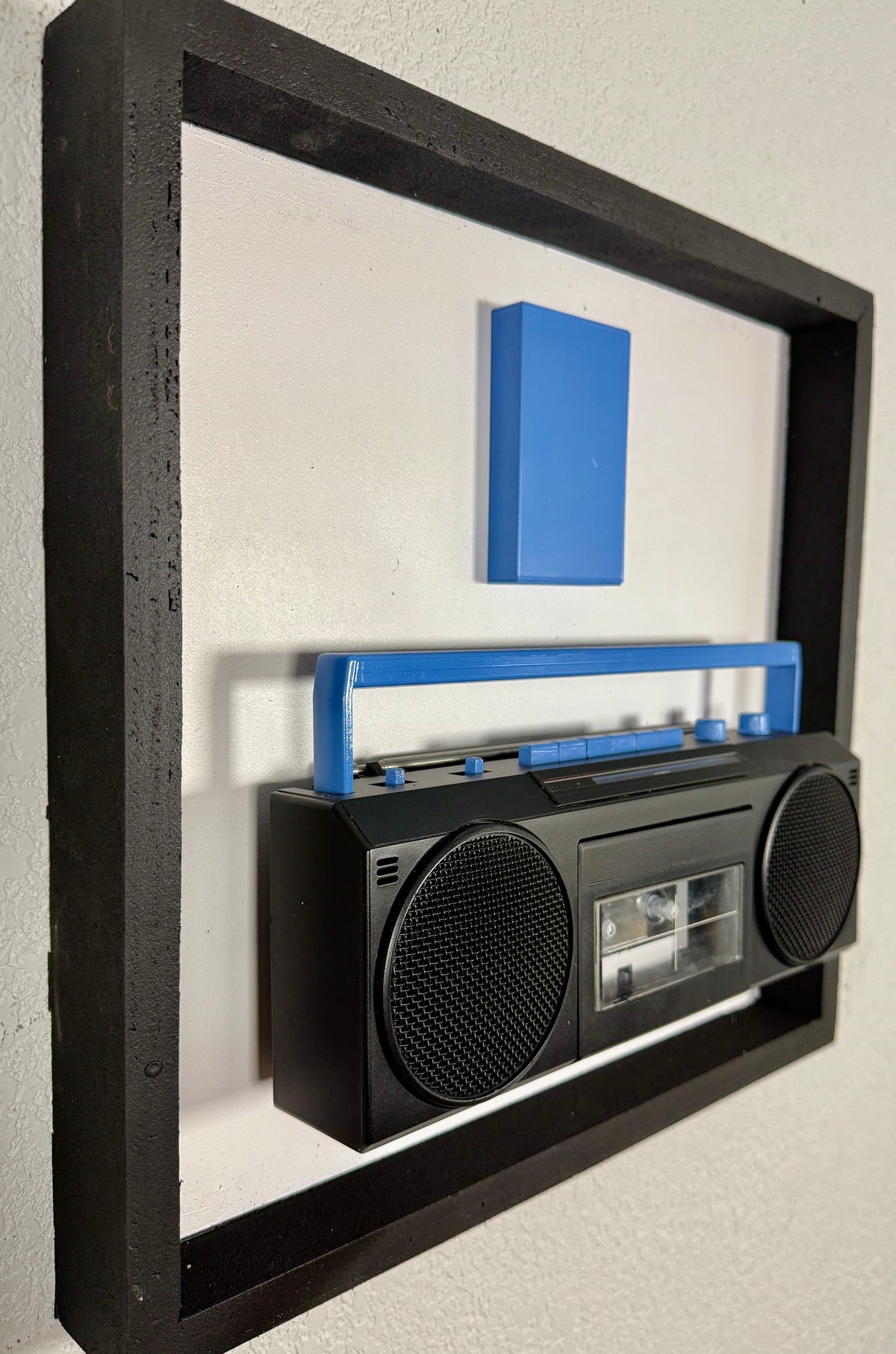 1980's General Electric (GE) Portable Mini Boombox