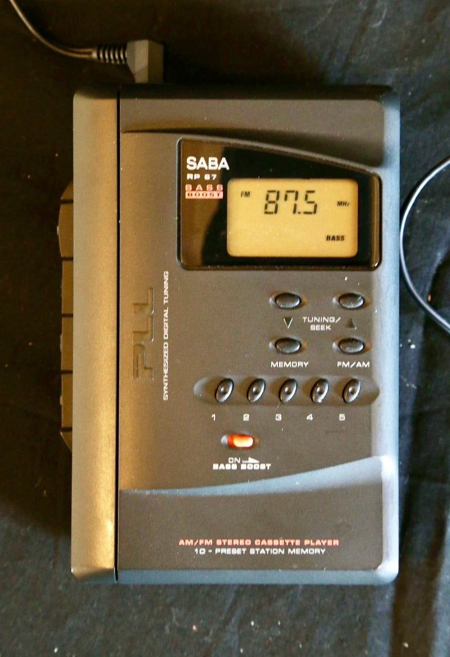1990's RCA Portable Cassette Player