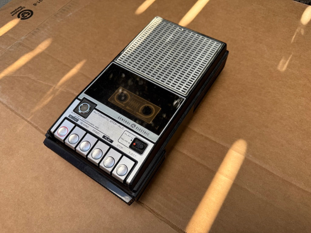 General Electric (GE) Portable Cassette Player