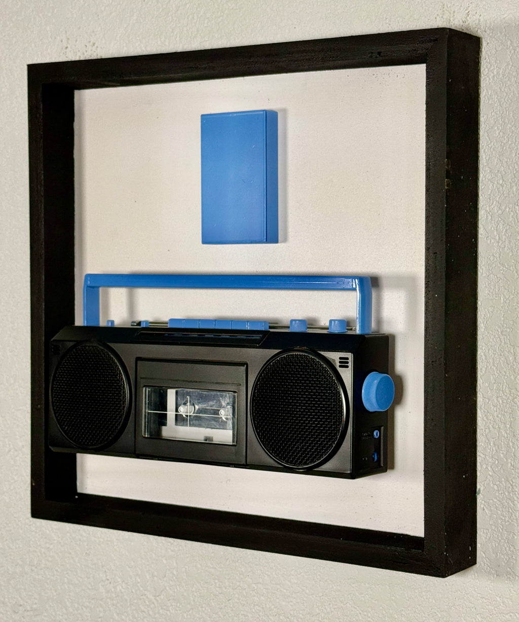 1980's General Electric (GE) Portable Mini Boombox