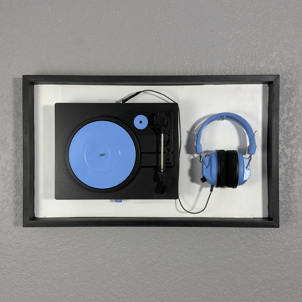 Turntable with Headphones
