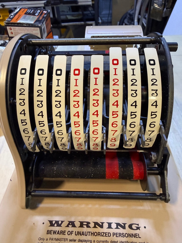 1960's Paymaster Check Writer